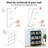 24 Pair Shoe Storage Cabinet With 3 Flip Drawers-82284831