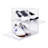 Rebrilliant Stackable, Double Magnetic Doors, Organizer & Shoebox, Clear, 2-pack