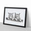 Cats by Thomas Hunter - Picture Frame Graphic Art Print-55513563-55513564
