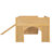 Full Size Wooden Low Loft Bed with Storage Shelves, Slide, Door & Window for Kids’ Room,Natural-418499768