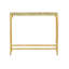 Honeycomb 36'' W Glass Console Table