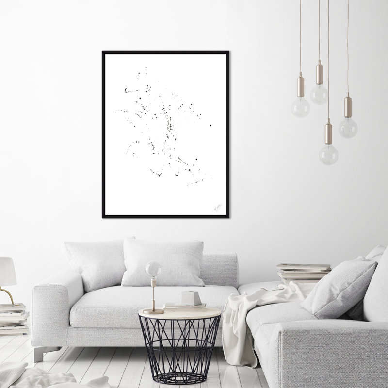 La Danse Des Toiles I Painting by FORM Design Studio, Image Brush Gel, 49.75" H x 37.75" W