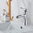 Single-Hole Single-handle Bathroom Faucet with Drain Assembly-86231546