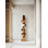 Sculpture moderne en bois de bouleau abstrait et minimaliste