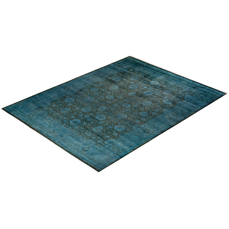 Fine Vibrance One-of-a-Kind 9' 3" X 12' 1" Hand Knotted Area Rug