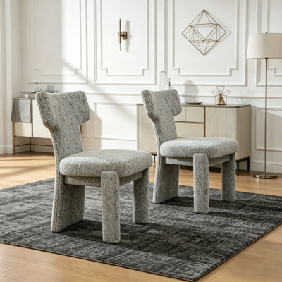 Ensemble de chaises de salle à manger rembourrées de 22,05 po de largeur