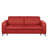 Kitt Genuine Leather 2-Seat Fold-out Sleeper Sofa-11459333
