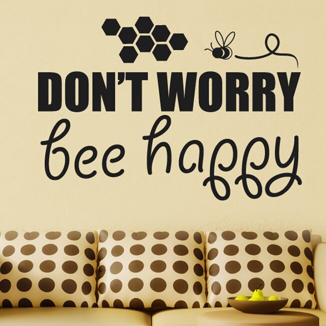 https://assets.wfcdn.com/im/21097638/resize-h755-w755%5Ecompr-r85/2691/26913282/Dont+Worry+Bee+Happy+Wall+Sticker.jpg