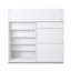 Organisateur de rangement pour jouets et bibliothèque moderne à 6 étages pour chambre d'enfant-130153829