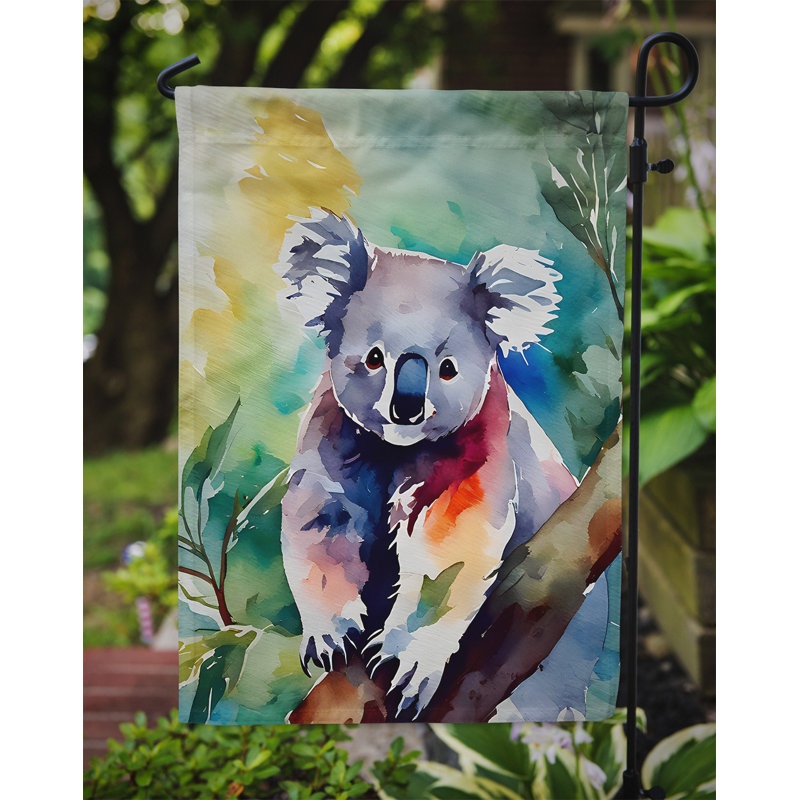 Double Sided 15.5'' H x 11.25'' W Polyester Animal Garden Flag