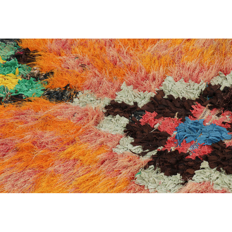 One-of-a-Kind Rectangle 3'3" X 6'1" Hand Knotted Area Rug