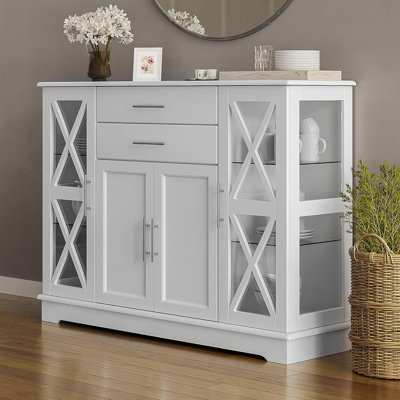 Kulani 47.25" Wide 2 Drawer Server by Winston Porter