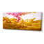 «Yellow and Pink Dancing Ink Clouds» - photographie sur toile-67232572-67644595