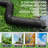 2 Pack Expandable Flex Drain Downspout Extension 21-60″ Rain Pipe Spout Gutter-123186861