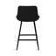 Tabouret de comptoir rembourré 24 po avec structure en métal et repose-pieds-120943373-120943370-120943371