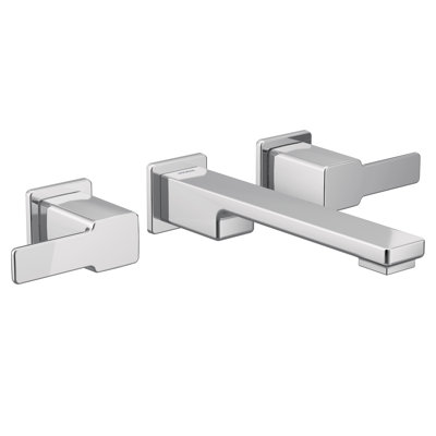 90 Degree Wall Mounted Bathroom Faucet with Drain Assembly