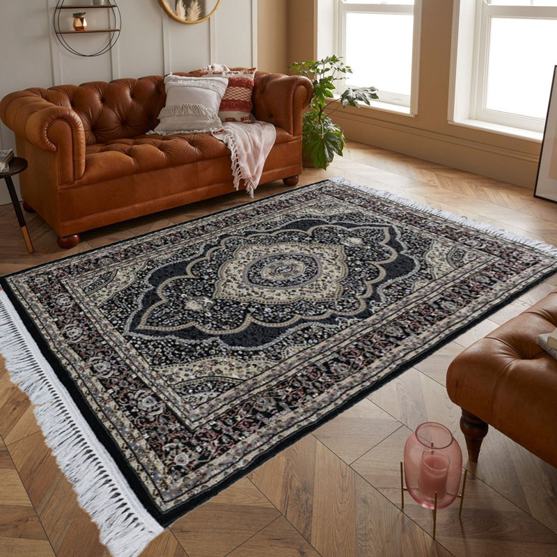 Aubreonna Floral Area Rug, Rectangle 60 x 220cm