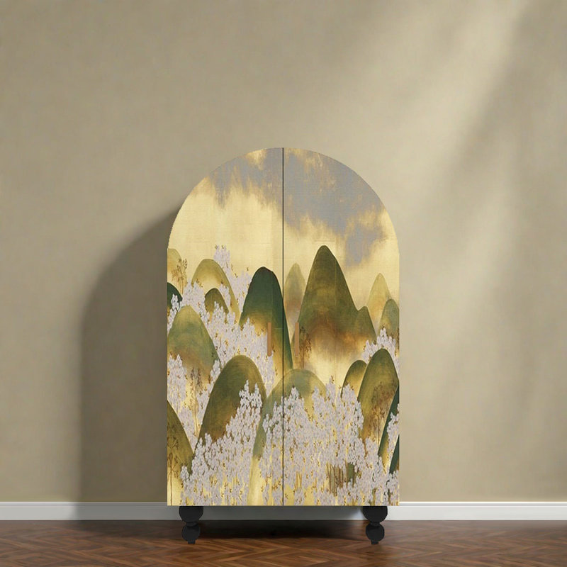 Légère garde-robe de chambre de luxe rétro