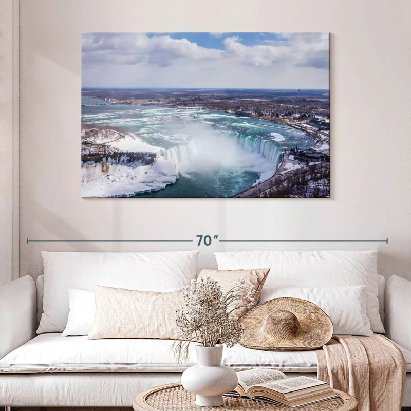 Alvord Winter in Niagara Falls, H 32 po x l 48 po