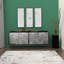Armoire 4 portes Tahir