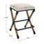 Uttermost Firth Rustic Oatmeal Counter Stool-911109050