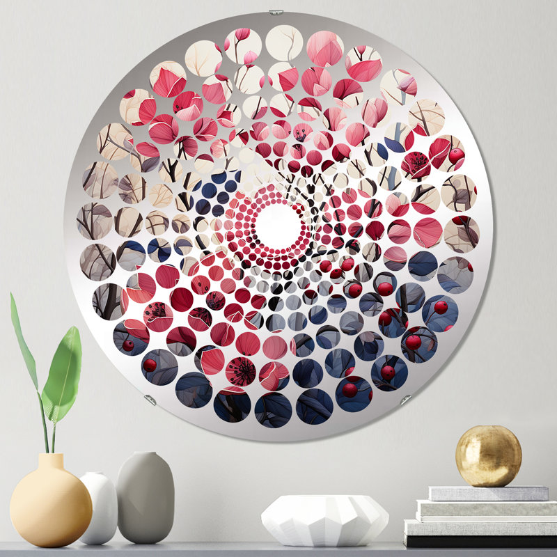 Niswger Circle Mirror, 23.6" x 23.6"