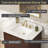 Juska 30" Freestanding Single Sink Bathroom Vanity With Engineered Stone Top-933866590