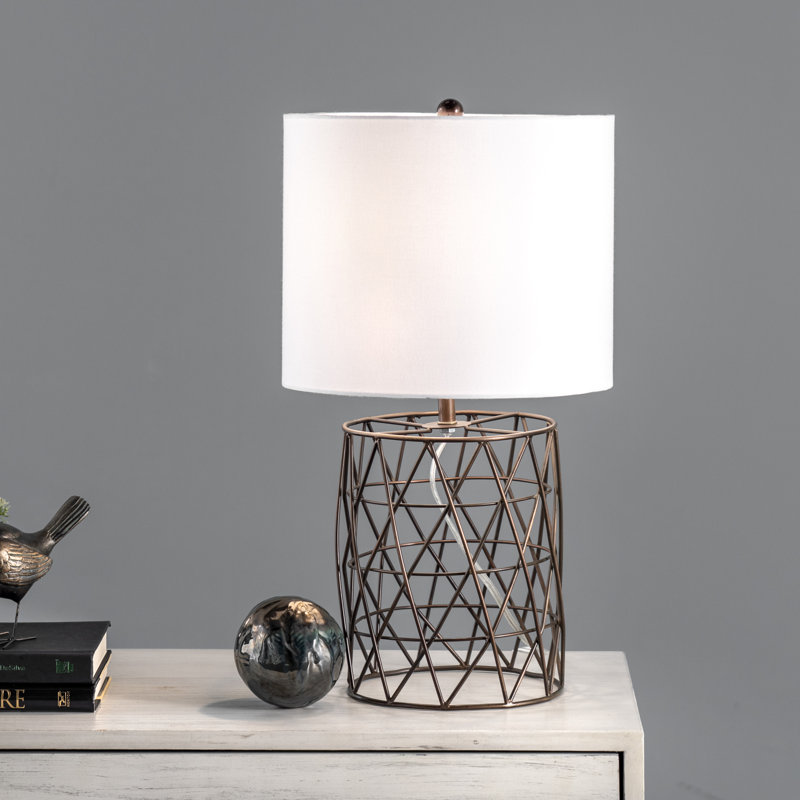 Lampe de table en laiton 21,5 po