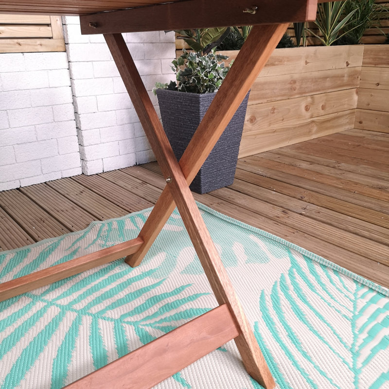 Samuel Alexander Rectangular 5 - Piece 4 - Person 135Cm L Outdoor Table Set
