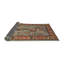 Tapis rouge/bleu/ivoire traditionnel Lache-387412392