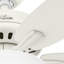 Ventilateur de plafond standard à 5 pales de 52 po avec chaîne de traction et ensemble d'éclairage inclus Newsome-56420828