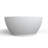freestanding solid surface soaking bathtub