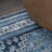 Dalyan Geometric Medallions Machine-Washable Blue/Gray Rug-717810969