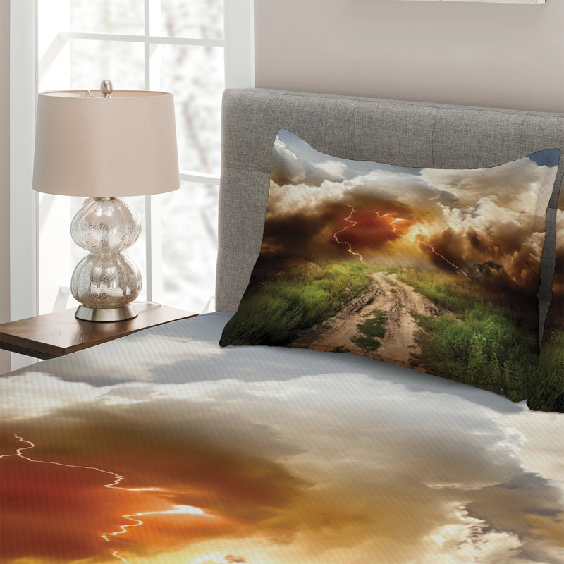 Farmhouse / Country Polyester Coverlet