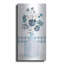 Métal luxueux «Blue Mums» par Cindy Jacobs, métal «Blue Mums» par Cindy Jacobs