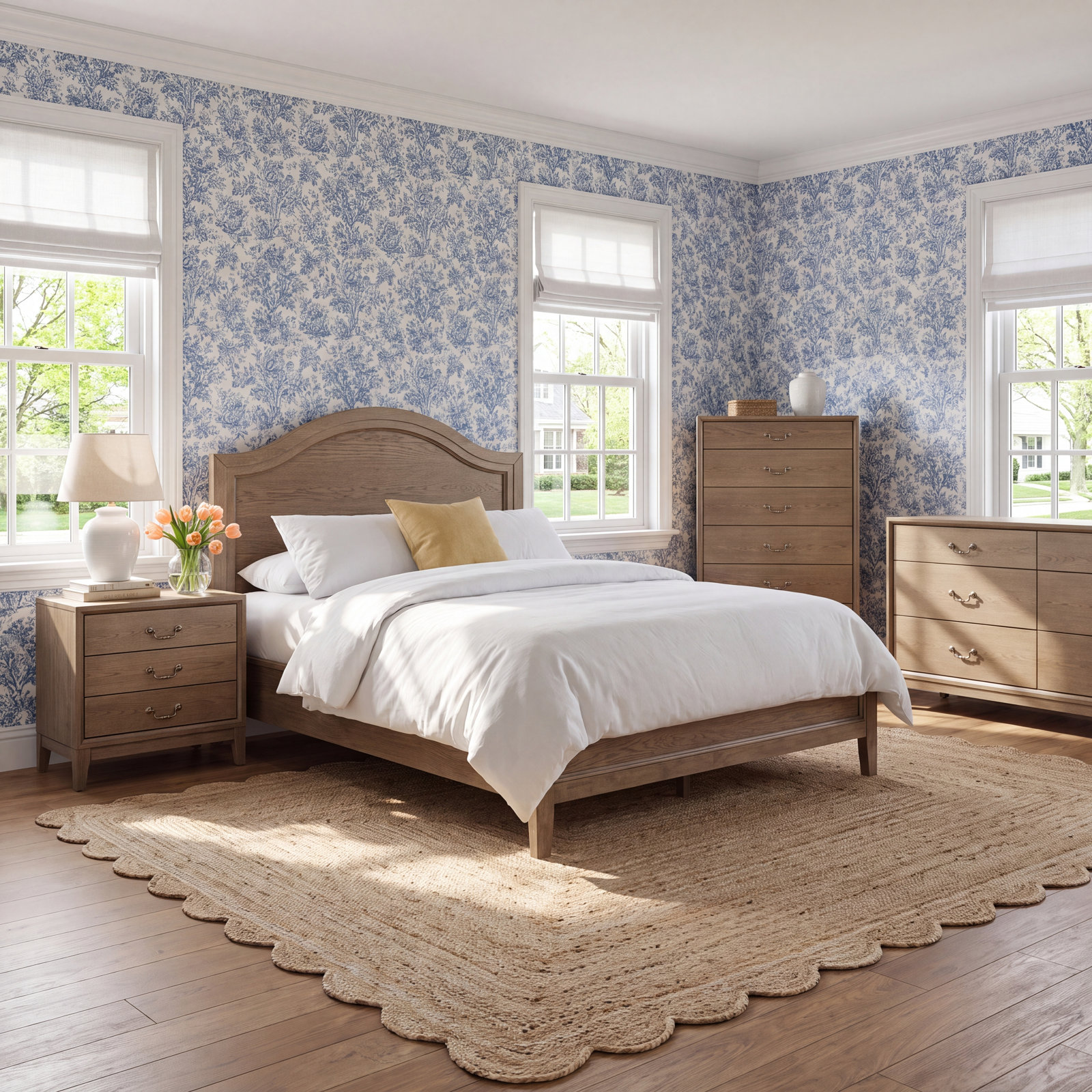 Bartlett 5-Piece Bedroom Set, Brown, King