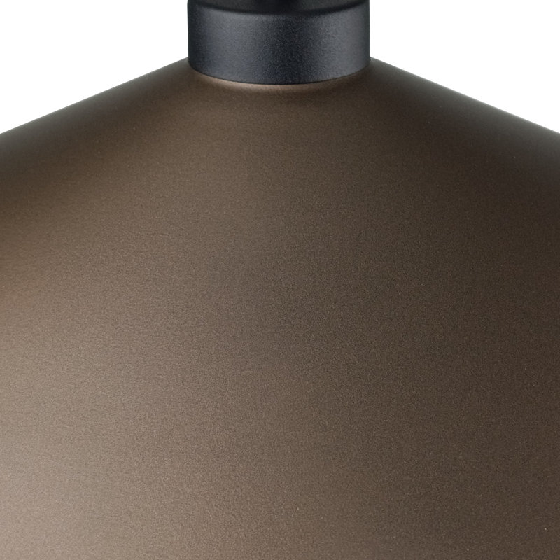 1 - Light Pendant, Brown/Khaki/Gold