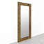 Wyalusing Oak Wood Sliding Barn Door Mirror-1583565734-1583565733