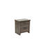 Table de chevet en bois 24 po x 16 po H 24 po x Chêne gris, dimension du produit