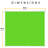 82" x 84" Pull Down Chroma Key Green Screen