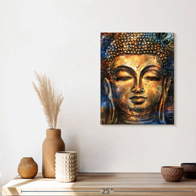«Lord Buddha», reproduction sur toile