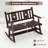 Siddie Wood Outdoor Bench
