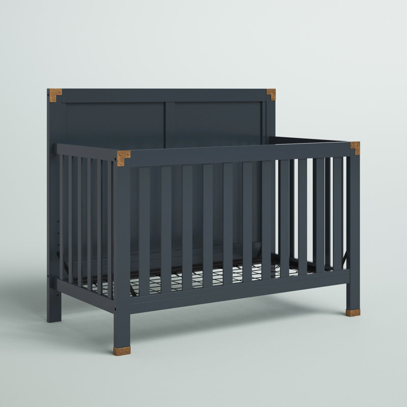 Lit de bébé convertible 5-en-1 Hubble, Bleu graphite