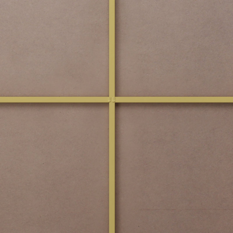 Metal Wall Mirror, Gold, 36"  x 36"