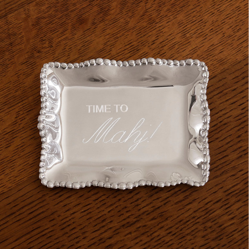 Giftables Aluminum Decorative Tray