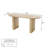 70.8'' 100% Solid Wood Executive Desk With Mixed Pedestal Base-1269707533