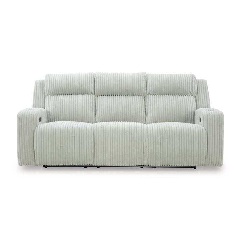 Odhren Power Reclining Sofa, White