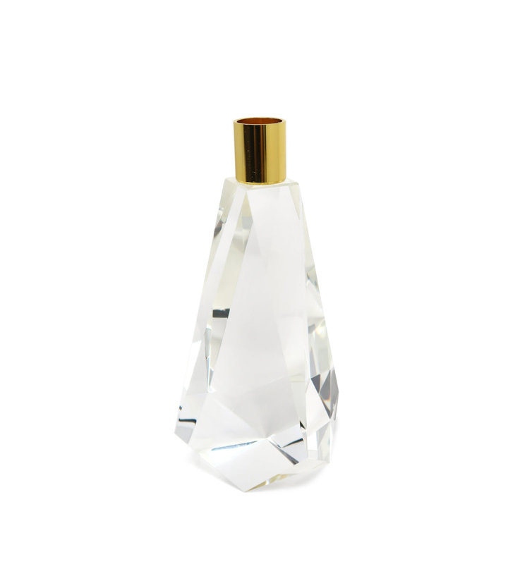 7.5'' H Crystal Tabletop Candlestick