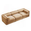 Canapé modulaire modulaire avec rangement, dossier cylindrique et accoudoirs-1451140423