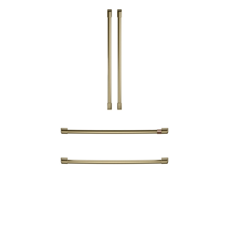 Refrigerator Handle Kit, Brushed Brass